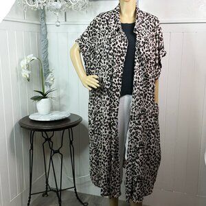 New Torrid size 4 (4X) Animal Print Tunic/Dress w/Pockets  * (Belt Not Included)
